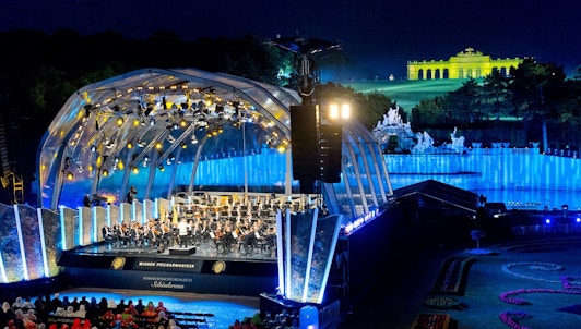 Concert d'une nuit d'été 2013 de l'Orchestre philharmonique de Vienne