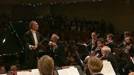 Claudio Abbado conducts Beethoven and Bruckner — With Alfred Brendel