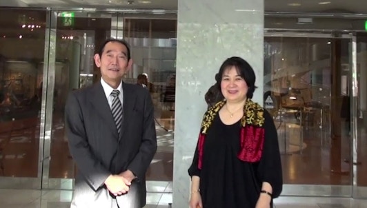 Акико Эби и Оги Каору представляют Международный конкурс пианистов в Хамамацу