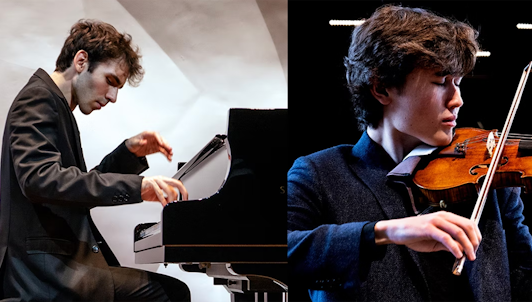 Alexandre Kantorow and Daniel Lozakovich perform Brahms, Schumann, and Franck