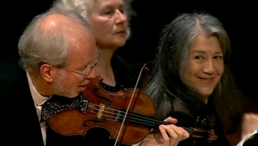 Martha Argerich et Gidon Kremer, Souvenir d'un concert