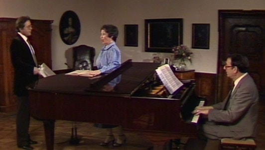 Edith Mathis and Peter Schreier sing Brahms: Deutsche Volkslieder
