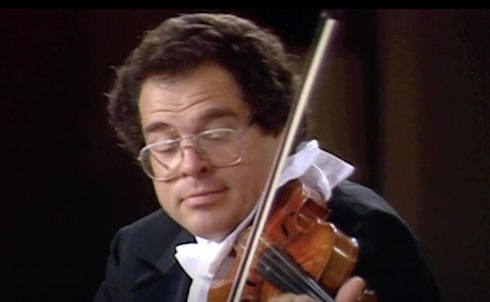 Itzhak Perlman and Daniel Barenboim perform Brahms' Violin Sonata No. 1