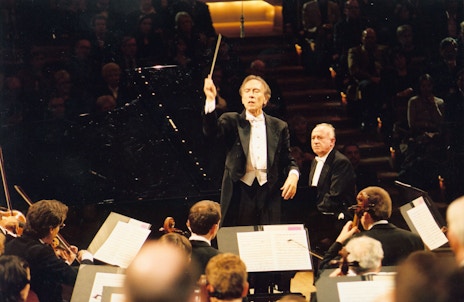 Claudio Abbado et Maurizio Pollini interprètent la Fantaisie chorale de Beethoven