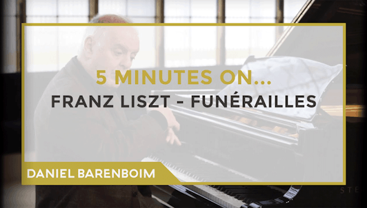 Daniel Barenboim, Funérailles de Liszt