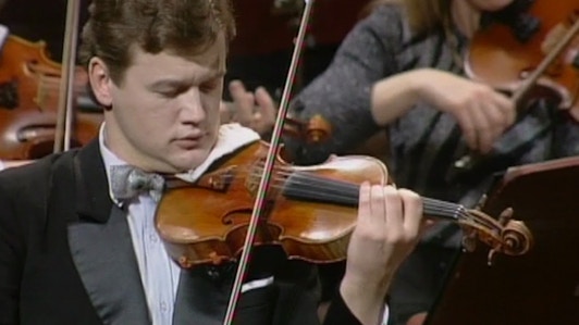 Jiří Bělohlávek conducts Dvořák's Concerto for Violin and Orchestra in A Minor, Op. 53 – With Ivan Ženatý