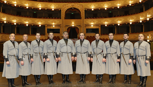 El Ensemble Rustavi interpreta cantos tradicionales georgianos