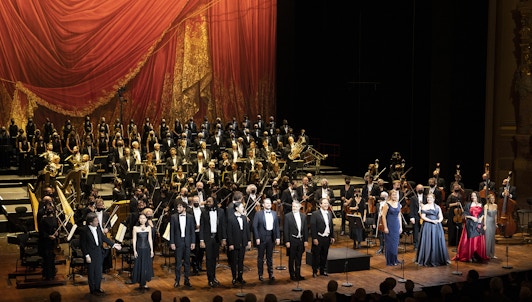 Gustavo Dudamel conducts Bizet, de Falla, Golijov, Britten, Adams, Wagner, Strauss, and Verdi