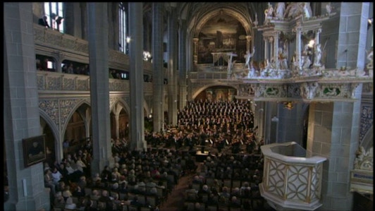 Howard Arman conducts a Handel commemoration concert