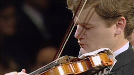 Jiří Bělohlávek dirige la Romance pour violon et orchestre de Dvořák — Avec Ivan Ženatý