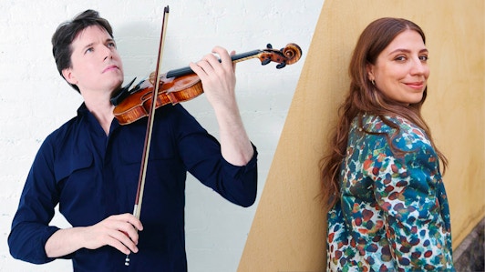 Joshua Bell y Dalia Stasevska ofrecen un concierto en beneficio de Ucrania — Música de Bacewicz, de Hartmann, Skoryk, Stankovych y Chopin
