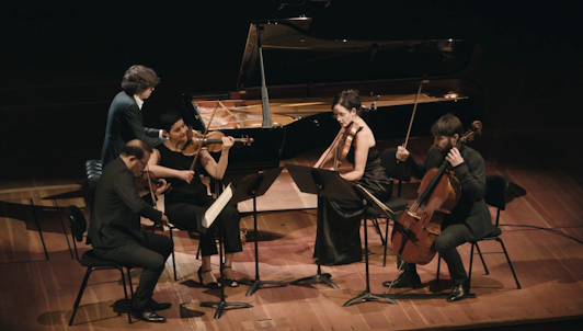 NEW: The Terpsycordes Quartet performs Ravel, Debargue, and Franck — With Lucas Debargue