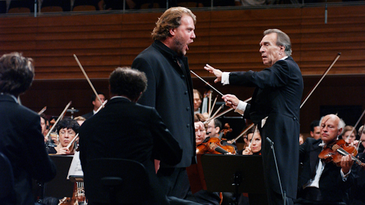 Claudio Abbado conducts Wagner and Debussy — With Bryn Terfel