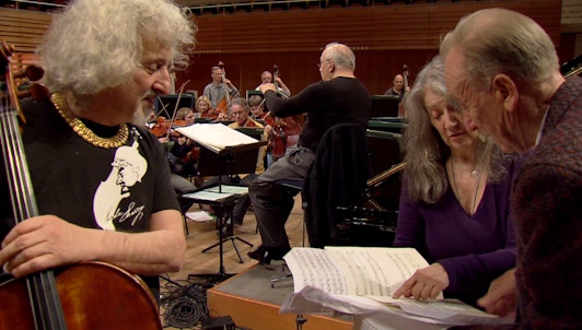 Behind the Scenes with Rodion Shchedrin, Martha Argerich and Mischa Maisky