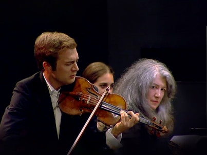 Martha Argerich, Nelson Freire, Renaud Capuçon play Bartók's sonatas