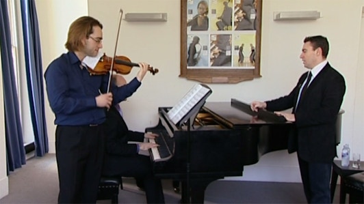 Maxim Vengerov enseigne Britten : Concerto pour violon