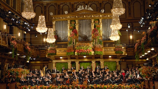 Новогодний концерт 2009 Венского филармонического оркестра