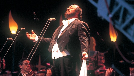 Pavarotti en Hyde Park