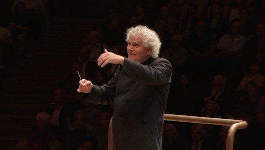 Sir Simon Rattle conducts Sibelius and Janáček