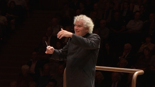 Sir Simon Rattle conducts Sibelius and Janáček