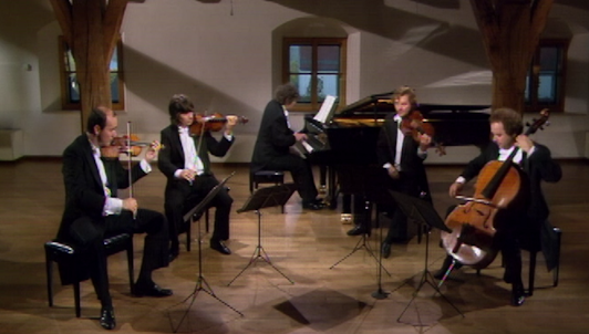Le Quatuor Takács interprète des quintettes de Brahms (I/II) — Avec Zoltán Kocsis