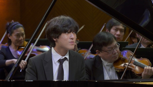 Yunchan Lim performs Mozart's Piano Concerto No. 22