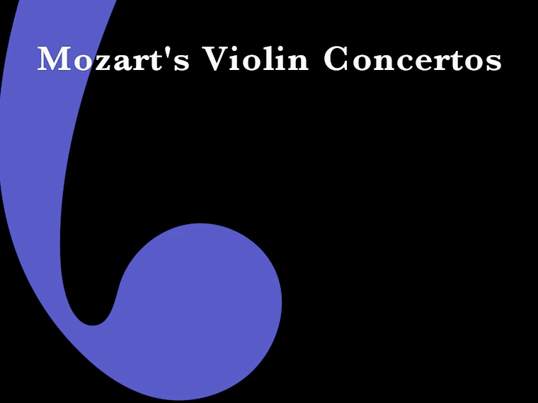 Mozart's Violin Concertos